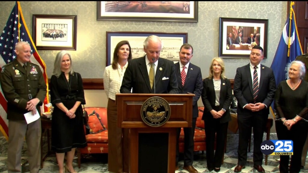 Governor Mcmaster Nominates New Adjutant General