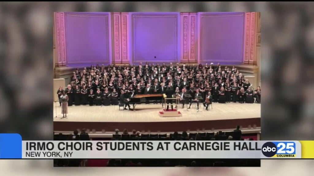 Irmo High Choir Students Perform At Carnegie Hall