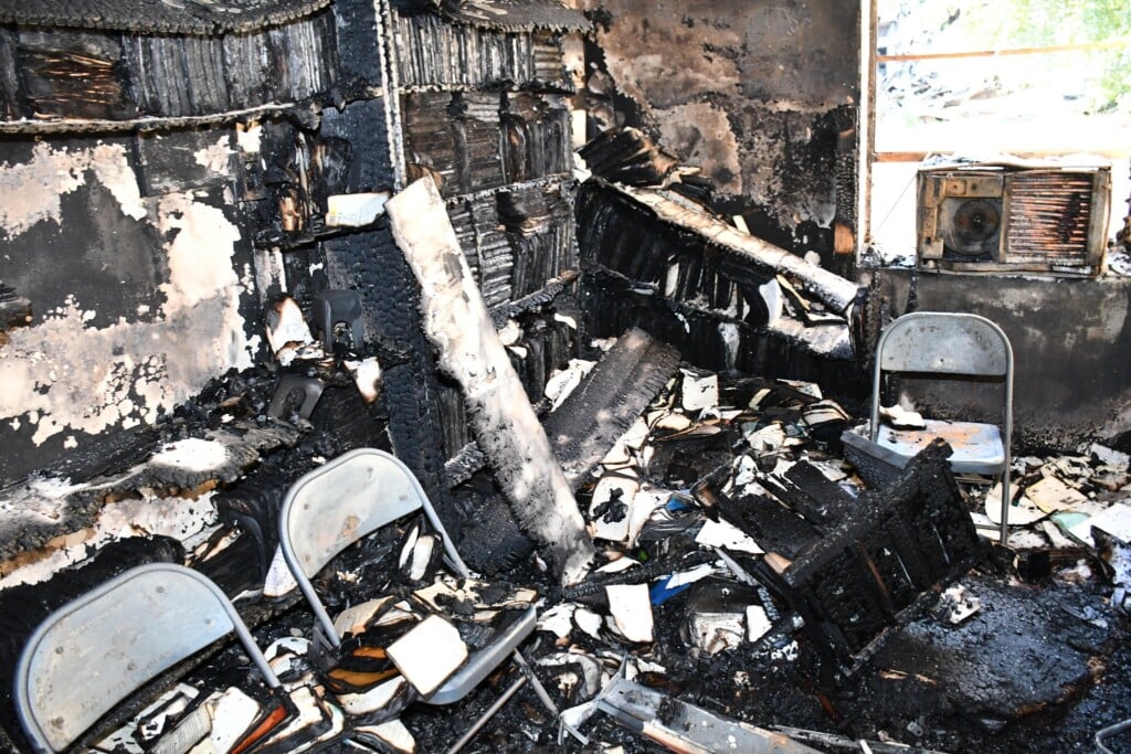 Denmark Church Fire 1