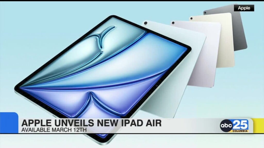 Apple unveils new iPad Air - ABC Columbia