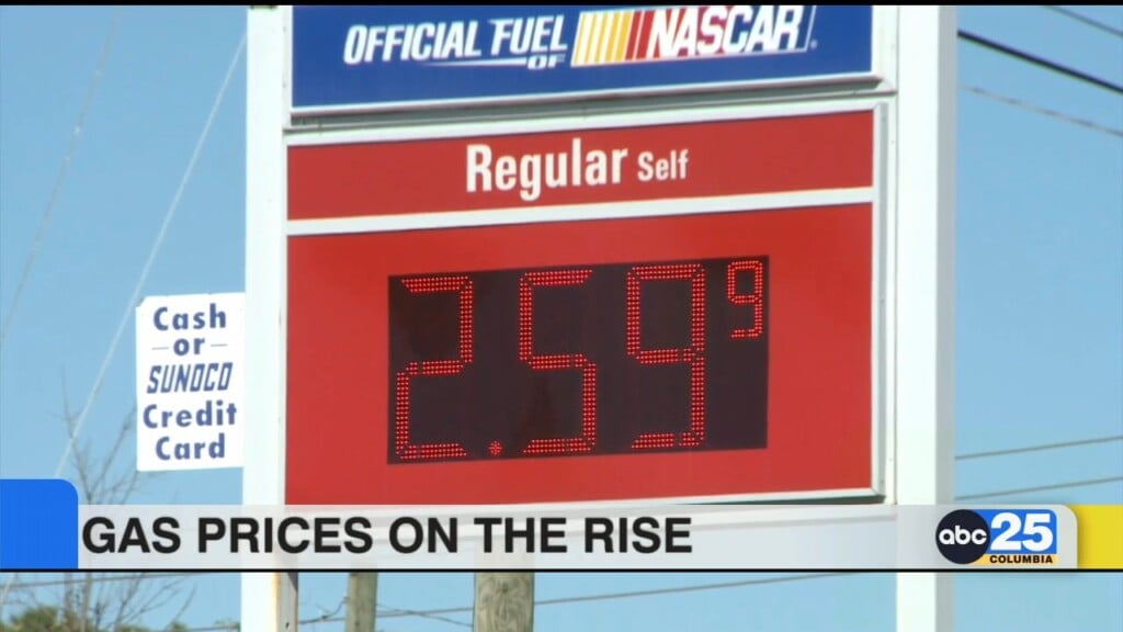 Gas Prices On The Rise