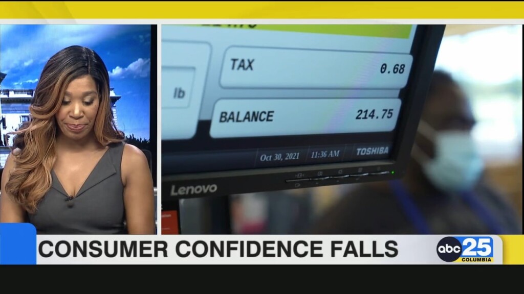 Consumer Confidence Continues To Fall