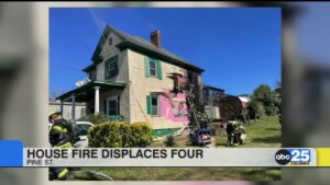 Pine Street House Fire Displaces 4