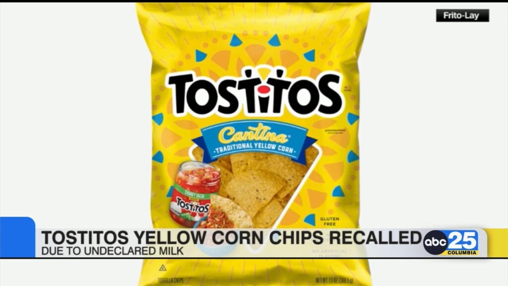 Tostitos Yellow Corn Chips Recalled