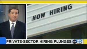 Private Sector Hiring Plunges