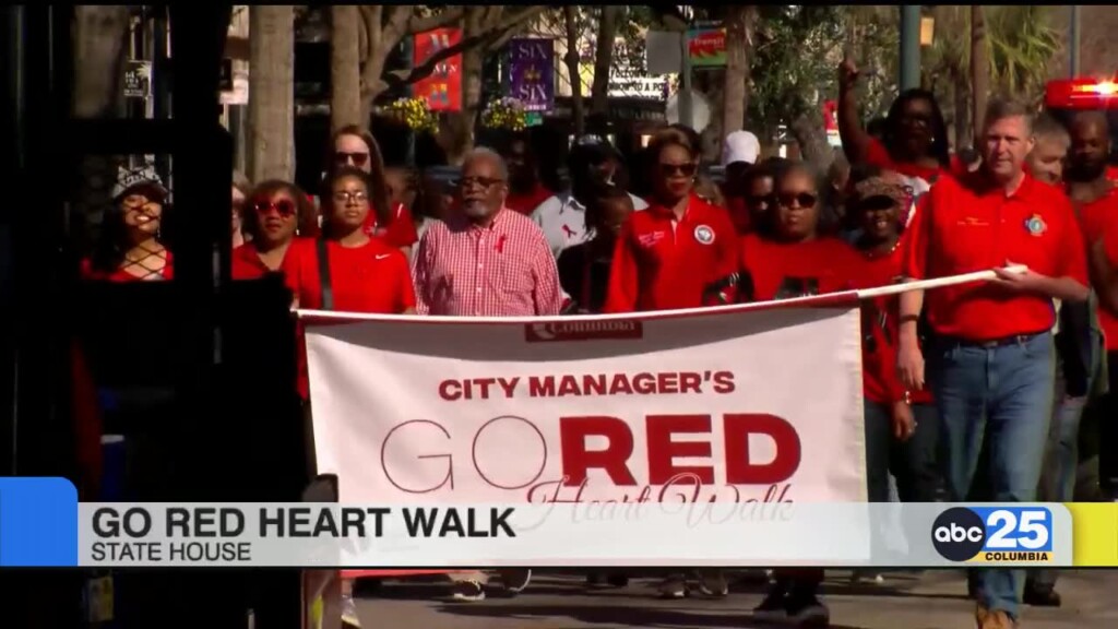 Go Red Heart Walk At Sc State House