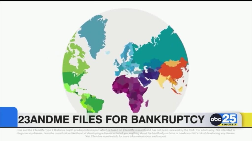 23andme Files For Bankruptcy