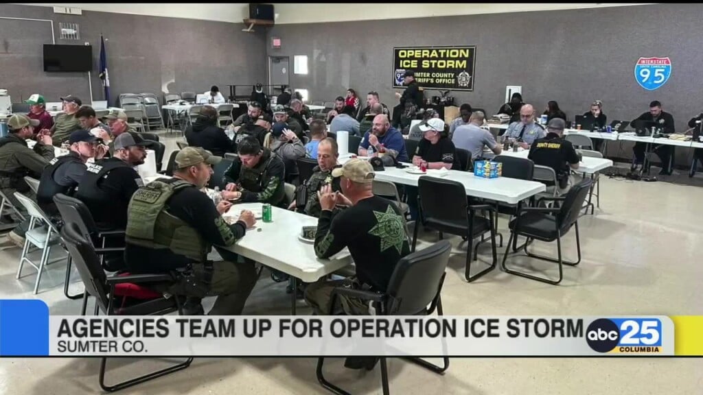 Sc Agencies Team Up For Operation Ice Storm