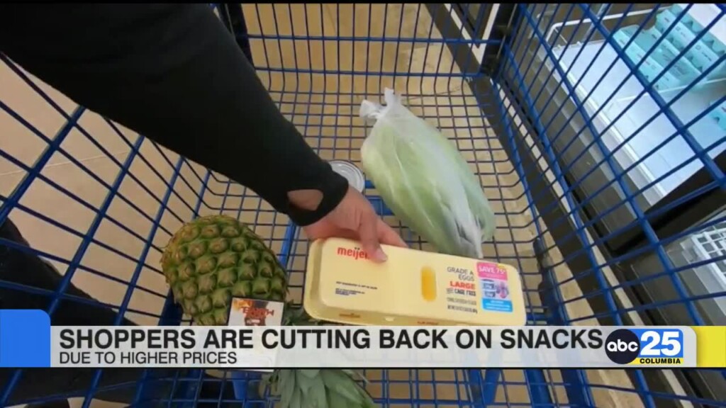 Shoppers Are Cutting Back On Snacks