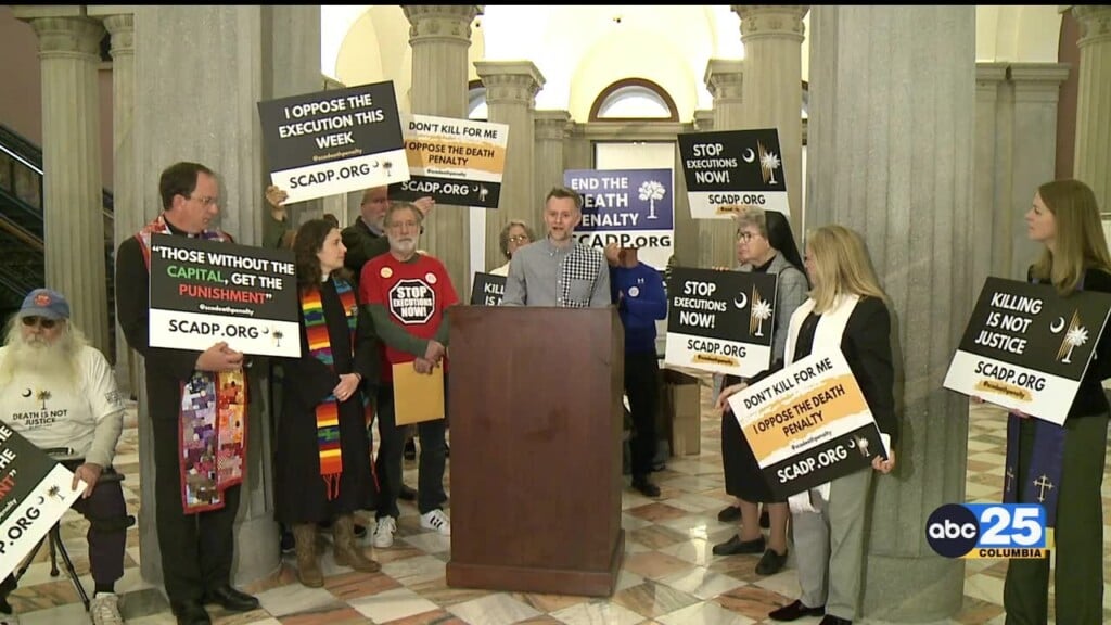 "who Would Jesus Execute?" Death Penalty Protestors Plead With Governor To Spare Inmate's Life