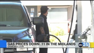 Gas Prices Down 11 Cents In The Midlands
