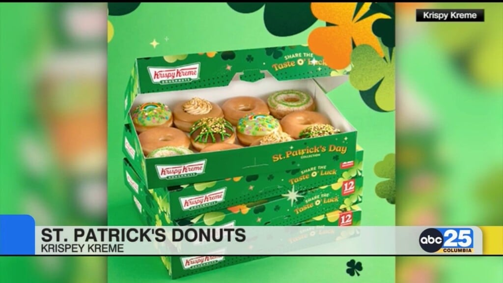 St. Pat's Donuts At Krispy Kreme