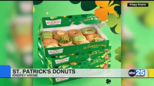 St. Pat's Donuts At Krispy Kreme