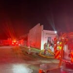 Wood Working Shop Fire 1