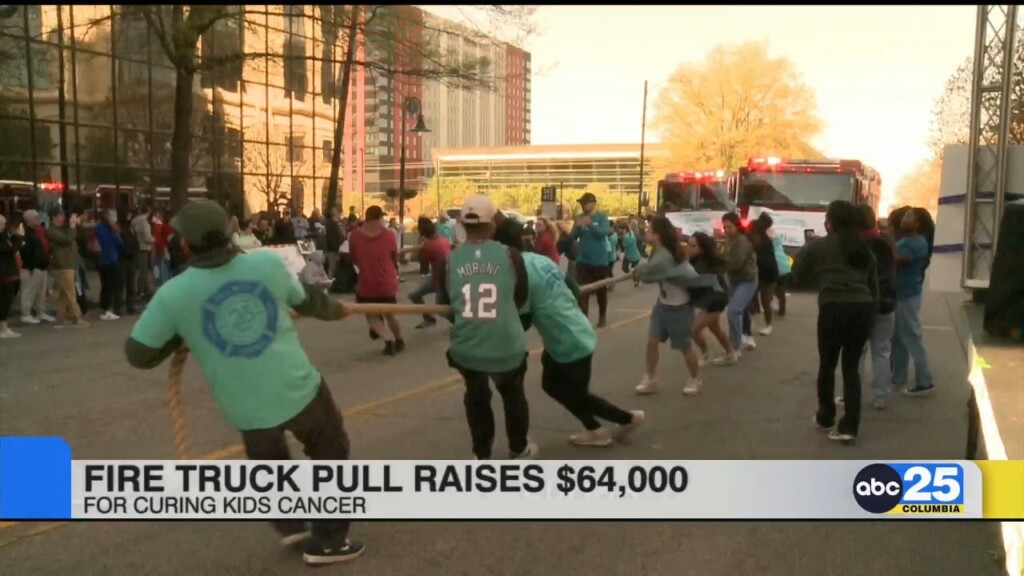 Columbia Richland Fire Dept's Fire Truck Pull Raises $64,000