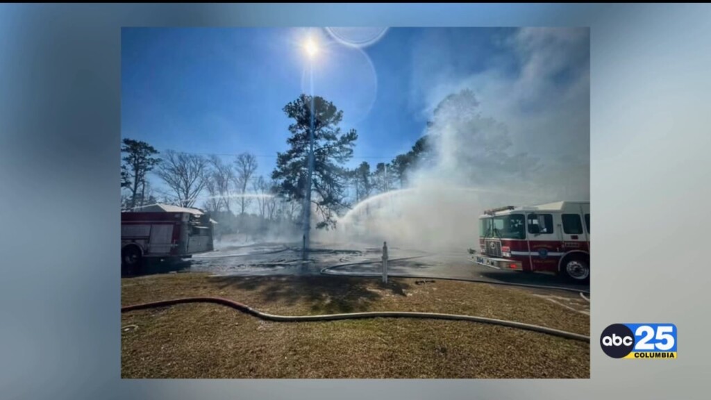 Single Family Orangeburg Home Has Partial Collapse After Fire, Firefighters Say