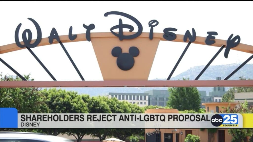 Disney Shareholders Reject Anti Lgbtq Proposal