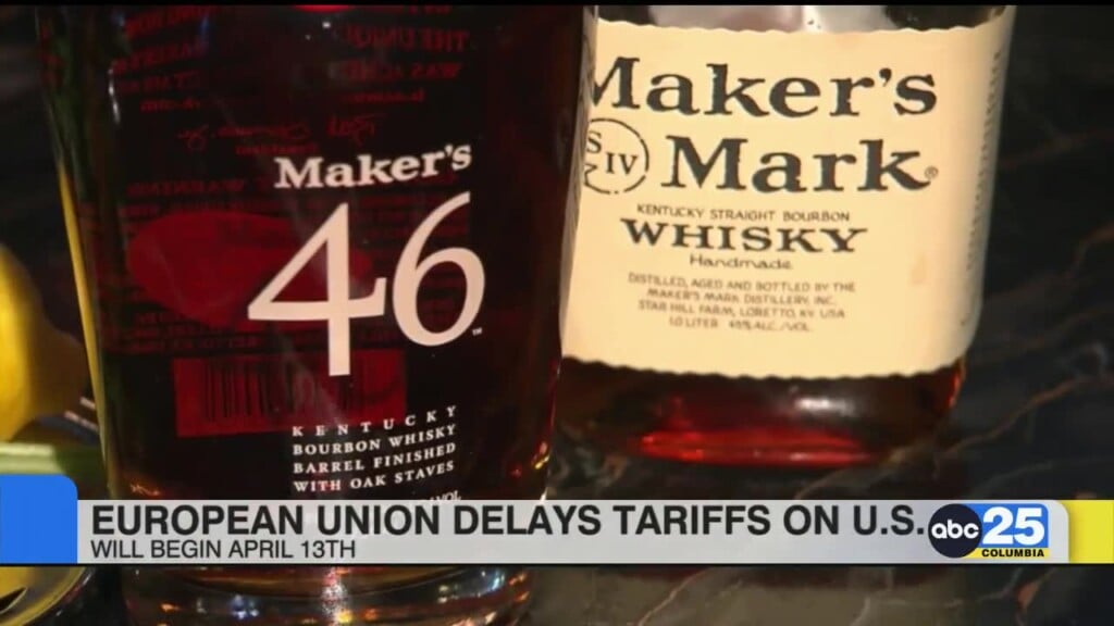 European Union Delays Tariffs On U.s.