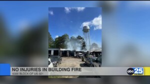 No Injuries Reported In Building Fire