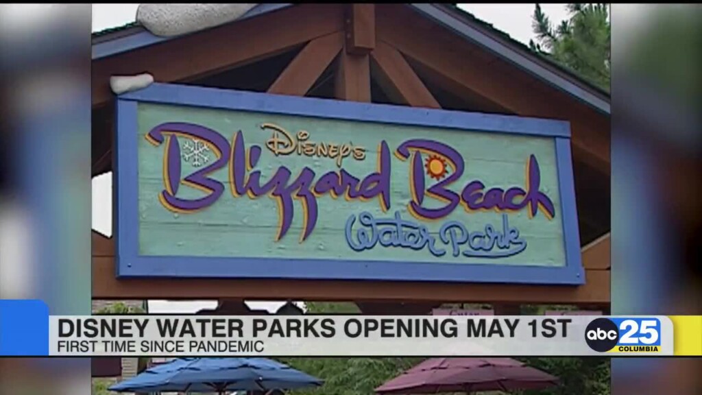Disney Water Parks Opening May 1st