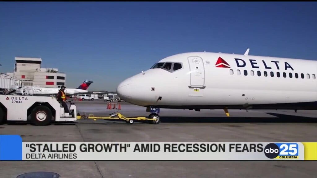 Delta Airlines Predicts "stalled Growth" Amid Recession Fears