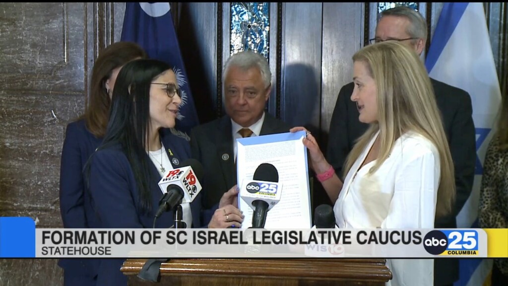 New "south Carolina Israel Legislative Caucus" Sparks Support And Backlash At Statehouse