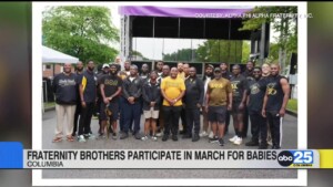 Local Fraternity Brothers Participate In March For Babies