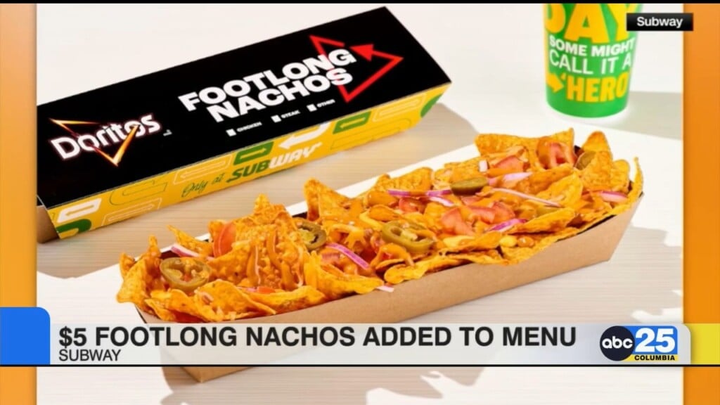 $5 Footlong Nachos Added To Menu