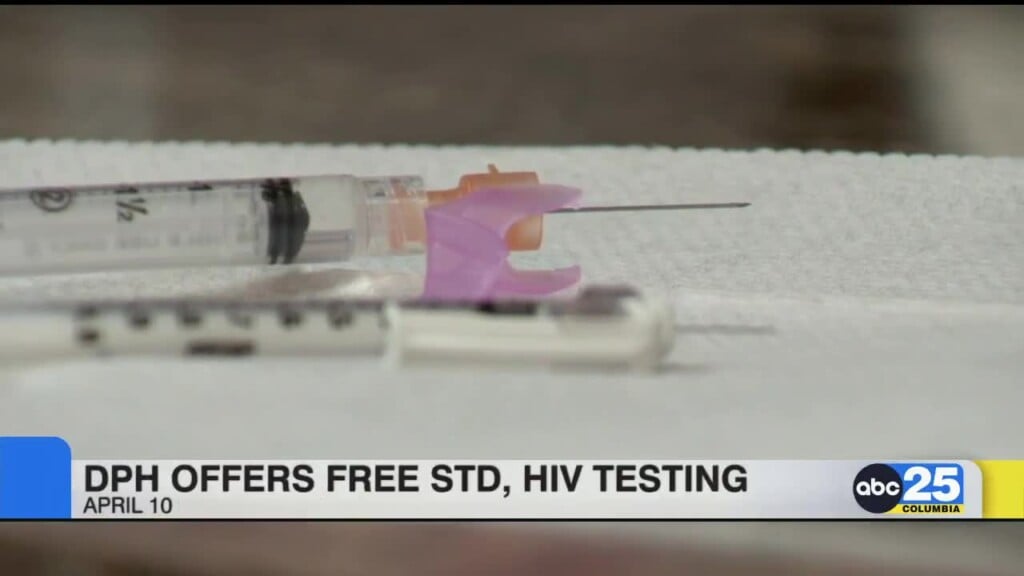 Scdph Offers Free Std, Hiv Testing