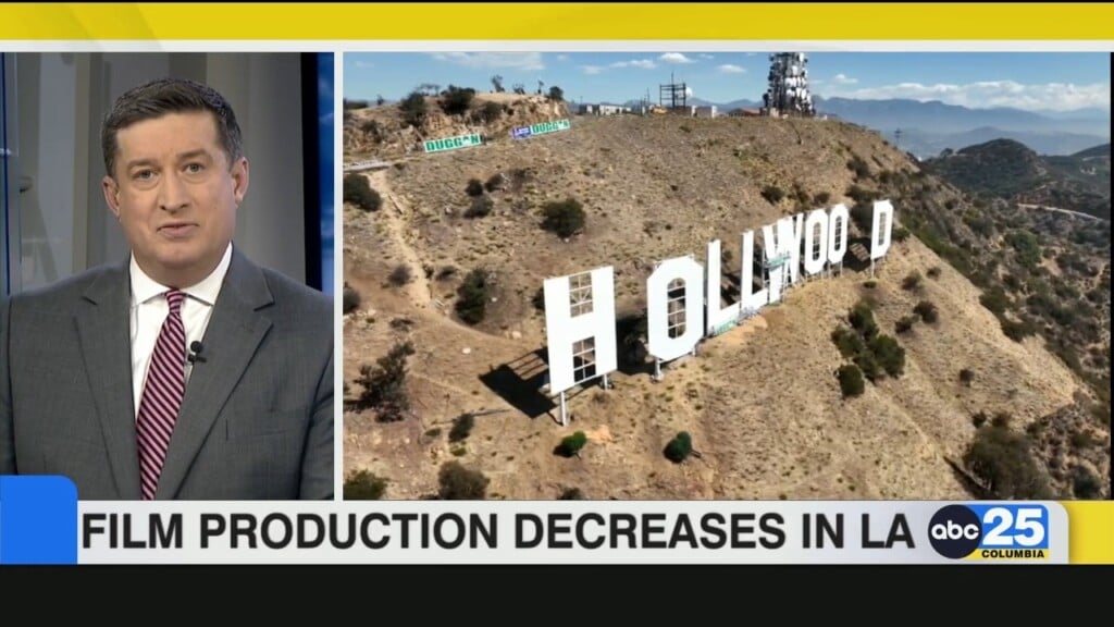 Film Production Decreases In La
