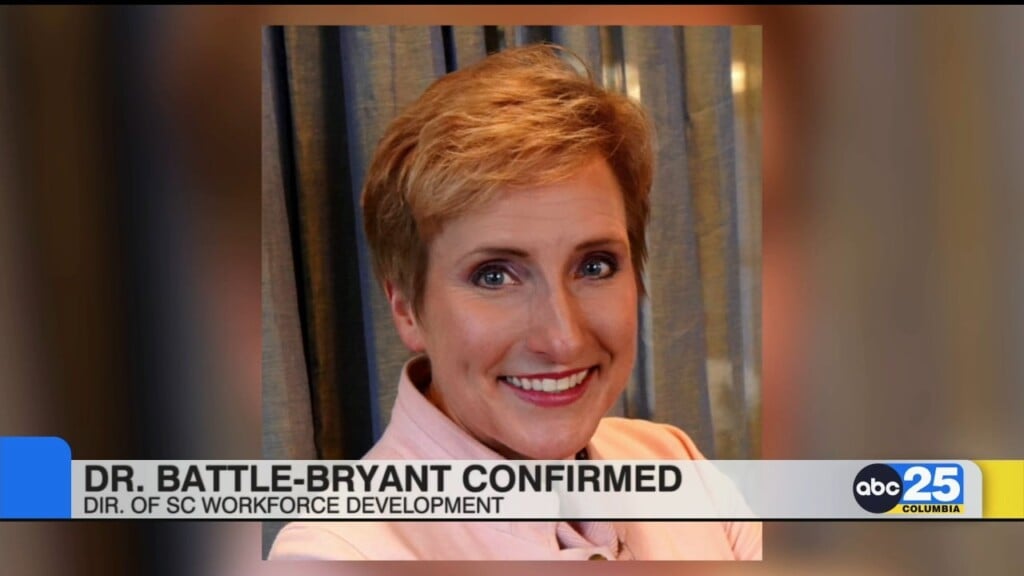 Dr. Battle Bryant Confirmed Dir. Of Sc Workforce Development