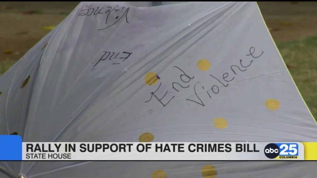 Rally Held At Sc State House In Support Of Hate Crimes Bill