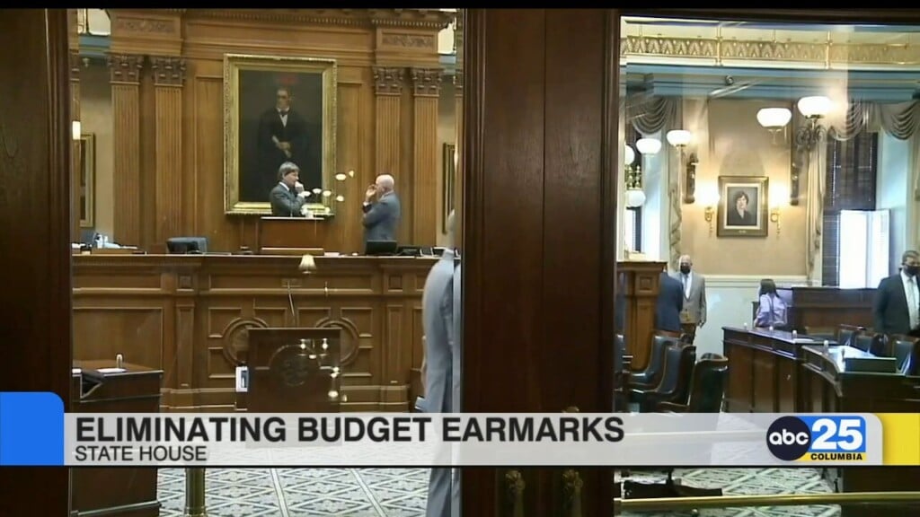 Sc State House Eliminating Budget Earmarks