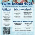 2025 Swim Season Combo Flyer