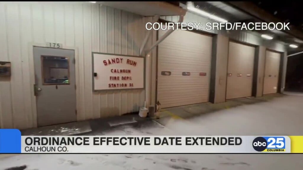 Calhoun County Ordinance Effective Date Extended