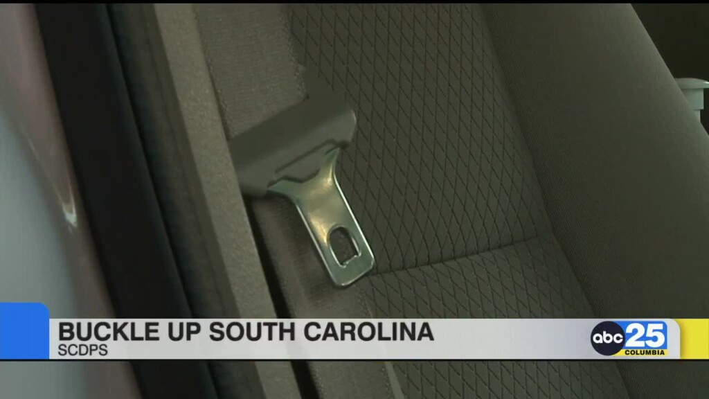 Sc Department Of Public Safety Steps Up Seat Belt Enforcement As Summer Nears