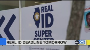 Real Id Deadline On Wednesday, May 7