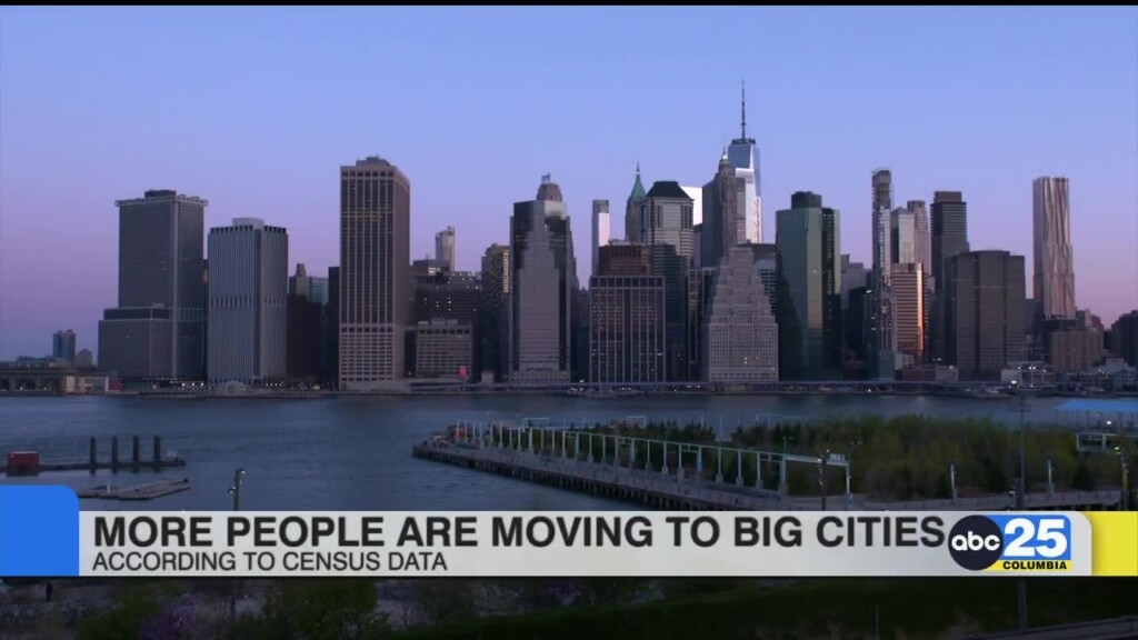 More People Are Moving To Big Cities