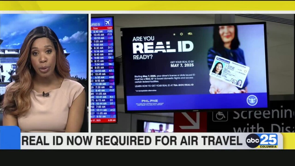 Real Id Now Required For Air Travel