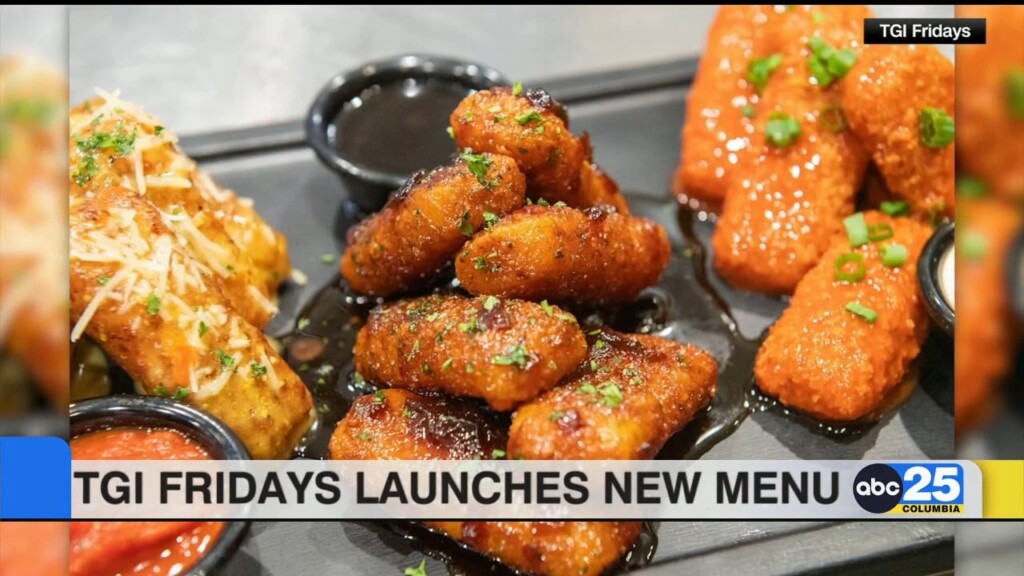 Tgi Fridays Launches New Menu