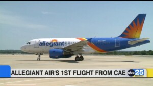 Allegiant Celebrates 1st Flight From Cae To Orlando, Flights To Fort Lauderdale Coming Soon