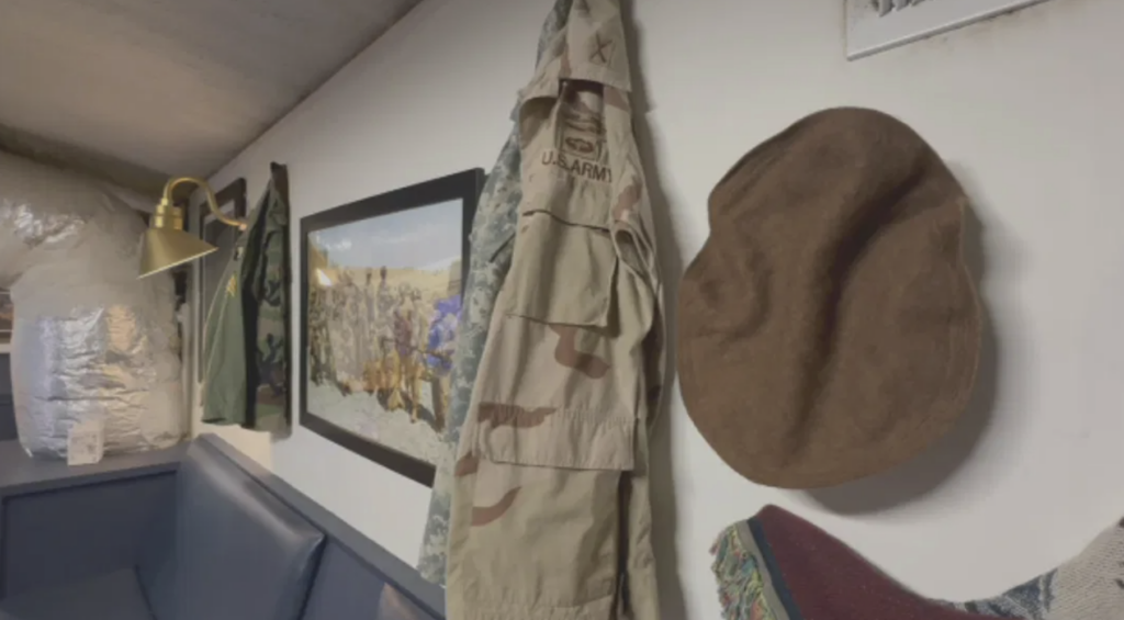 Nonprofit honors veteran's stories on display at local brewery