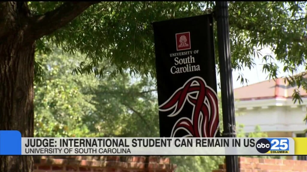 Judge: Usc International Student Can Remain In U.s.