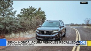 250k+ Honda, Acura Vehicles Recalled