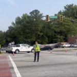 Main Street, and Columbia College Drive collision