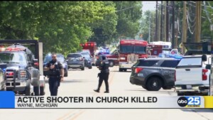 Suspect Shot And Killed By A Security Guard After A Shooting At A Michigan Church