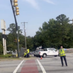 Main Street, and Columbia College Drive collision