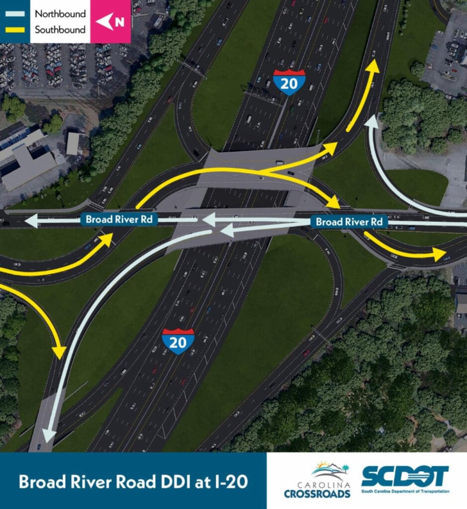 new Broad River Road Bridge