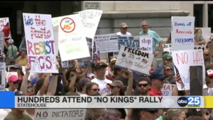 Hundreds Gather At Statehouse For "no Kings" Rally As Over 2,000 Held In Cities Across U.s.