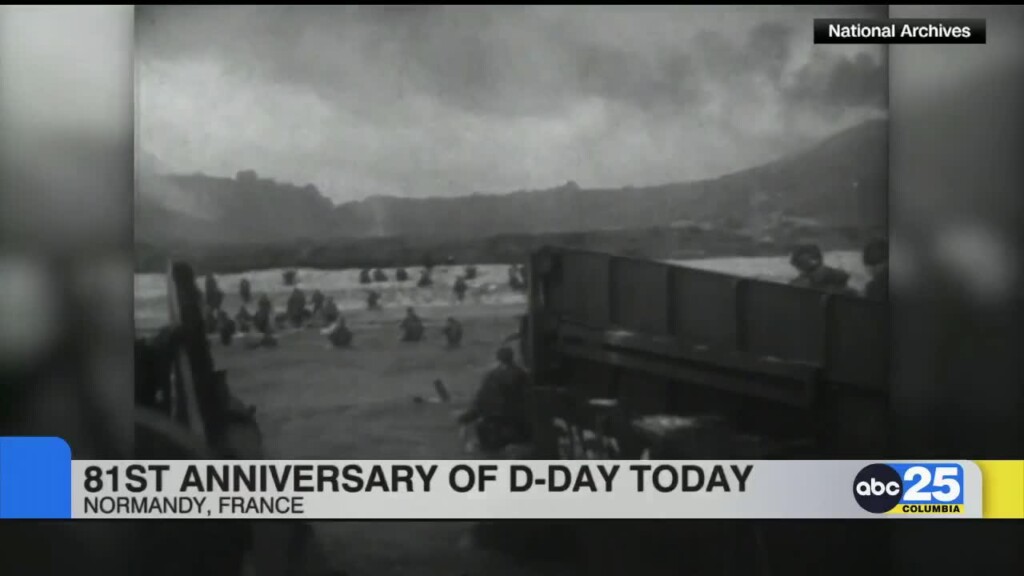 Friday Marks 81st Anniversary Of D Day
